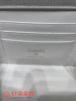高仿香奈兒/Chanel 22A 方盒造型手袋 白色：圖片 9