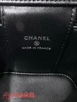 高仿香奈兒/Chanel Vanity Case 黑色小型化妝包：圖片 10
