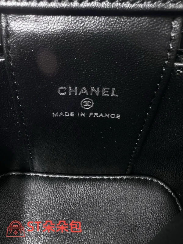 高仿香奈兒/Chanel Vanity Case 黑色小型化妝包：圖片 10