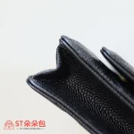 高仿香奈兒/Chanel Classic Flap系列 WOC鏈條錢包 黑色：圖片 4