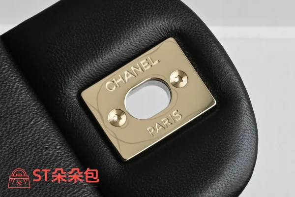高仿香奈兒/Chanel Classic Flap 迷你方形口蓋包 黑色：圖片 8