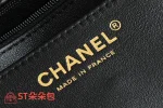 高仿香奈兒/Chanel Classic Flap 迷你方形口蓋包 黑色：圖片 9