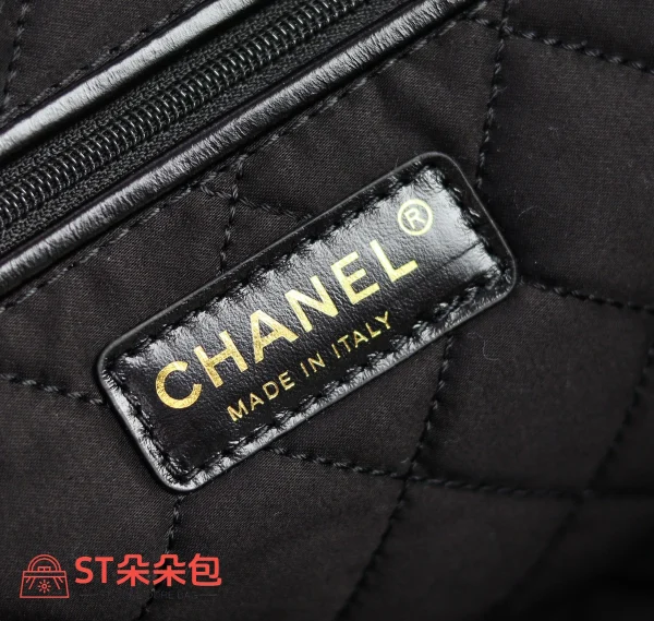 高仿香奈兒/Chanel 22系列 黑色垃圾袋：圖片 9