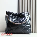 高仿香奈兒/Chanel 22系列 黑色垃圾袋：圖片 10