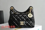 高仿香奈兒/Chanel 25S Hobo 流浪包小號黑色：圖片 2