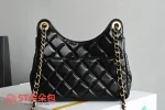 高仿香奈兒/Chanel 25S Hobo 流浪包小號黑色：圖片 3
