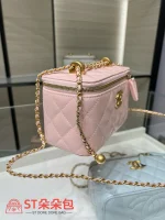 高仿香奈兒/Chanel 25S粉色盒子包：圖片 4