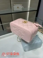 高仿香奈兒/Chanel 25S粉色盒子包：圖片 5