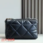 高仿香奈兒/Chanel 19 中號肩背包｜黑色山羊皮：圖片 10