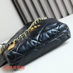 高仿香奈兒/Chanel 經典絎縫22 bag 黑色垃圾袋：圖片 5