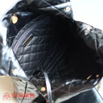 高仿香奈兒/Chanel 經典絎縫22 bag 黑色垃圾袋：圖片 8