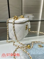 高仿香奈兒/Chanel Camera Case 淺藍色：圖片 4