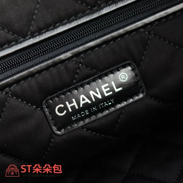 高仿香奈兒/Chanel 22系列 黑色垃圾袋：圖片 9