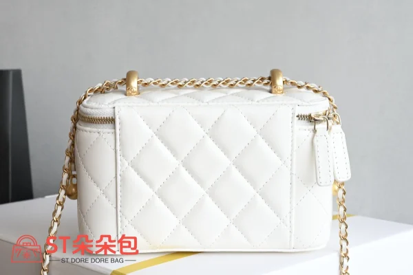 高仿香奈兒/Chanel  25S 白色化妝包：圖片 3