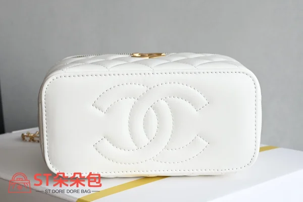 高仿香奈兒/Chanel  25S 白色化妝包：圖片 4