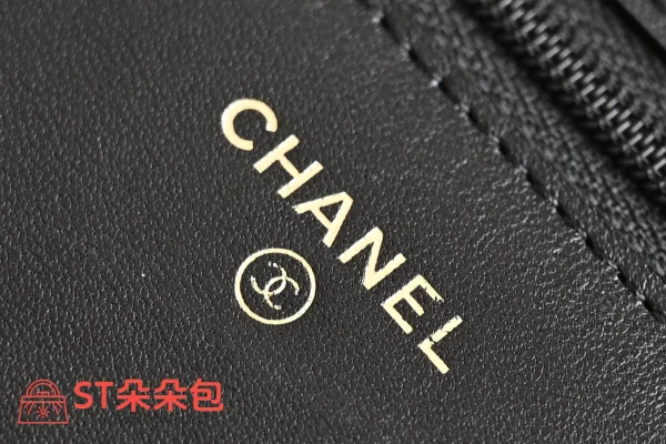高仿香奈兒/Chanel Classic Flap Wallet on Chain 鏈條錢包 / 單肩包 黑色：圖片 9