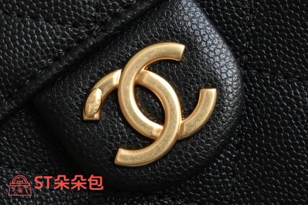 高仿香奈兒/Chanel GST系列 Grand Shopping Tote 黑色：圖片 7