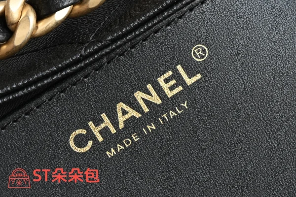 高仿香奈兒/Chanel GST系列 Grand Shopping Tote 黑色：圖片 9