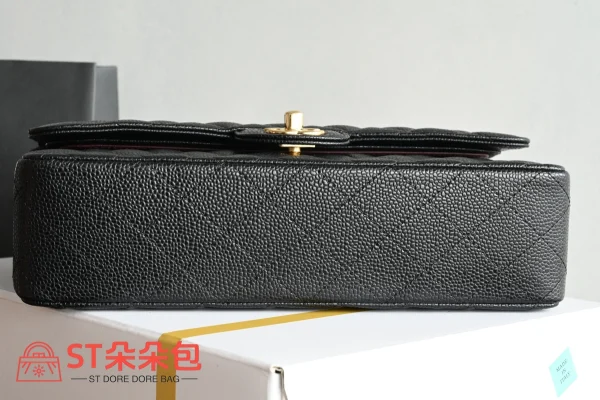 高仿香奈兒/Chanel Classic Flap黑色單肩包：圖片 4