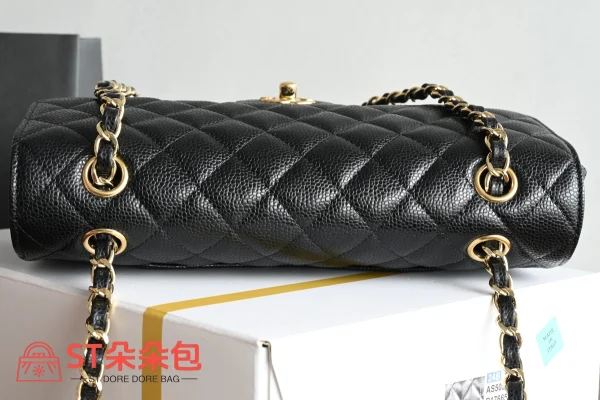 高仿香奈兒/Chanel Classic Flap黑色單肩包：圖片 6
