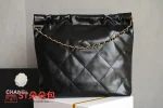 高仿香奈兒/Chanel Deauville 黑色 購物袋款：圖片 3