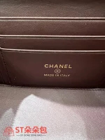 高仿香奈兒/Chanel 22A早秋方盒子手袋 黑色：圖片 10