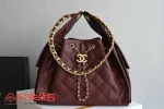 高仿香奈兒/Chanel GST系列 Grand Shopping Tote 酒紅色：圖片 2