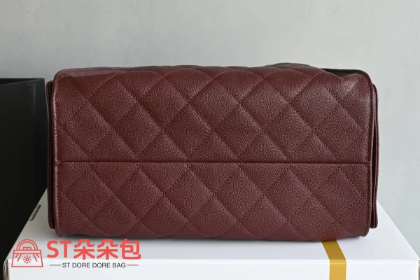 高仿香奈兒/Chanel GST系列 Grand Shopping Tote 酒紅色：圖片 5