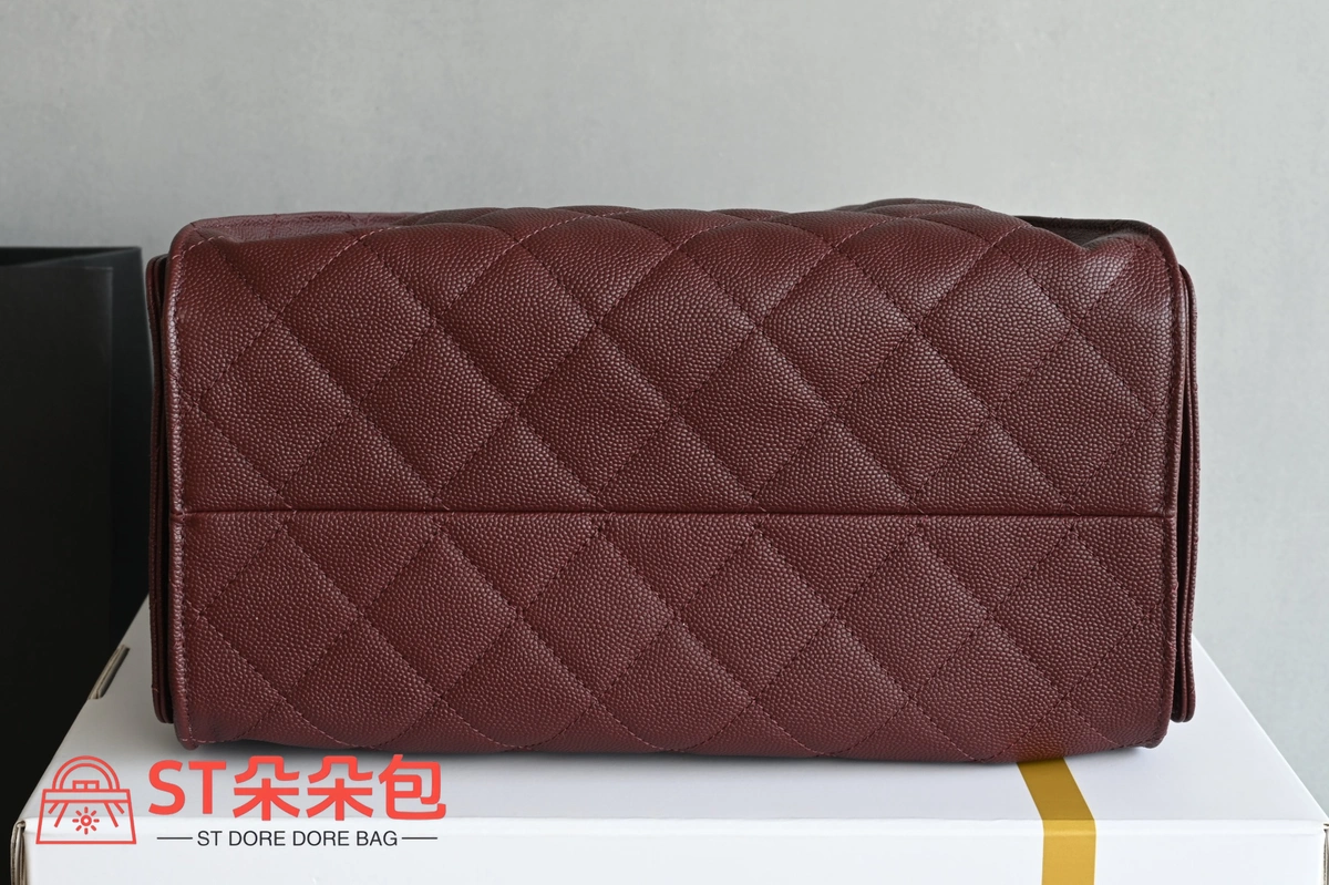 高仿香奈兒/Chanel GST系列 Grand Shopping Tote 酒紅色 5 高仿香奈兒/Chanel GST系列 Grand Shopping Tote 酒紅色