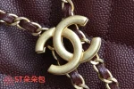 高仿香奈兒/Chanel GST系列 Grand Shopping Tote 酒紅色：圖片 6