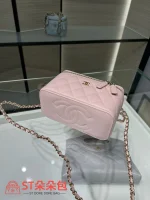 高仿香奈兒/Chanel 22A方盒子包粉色：圖片 7