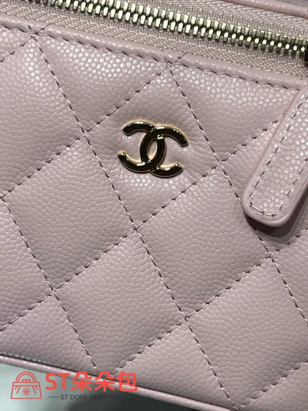 高仿香奈兒/Chanel 22A方盒子包粉色：圖片 8