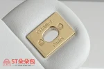 高仿香奈兒/Chanel Classic Flap 帶頂部手柄菱格紋翻蓋包 淺灰色：圖片 8