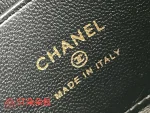 高仿香奈兒/Chanel 25S WOC鏈條包 黑色：圖片 10