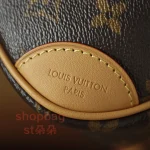 LV Nano Boulogne牛角包 M25519 實拍細節LOGO