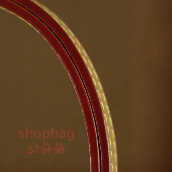 LV Nano Boulogne牛角包 M25519 實拍細節油邊