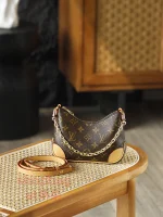 LV Nano Boulogne牛角包 M25519 實拍照片正面