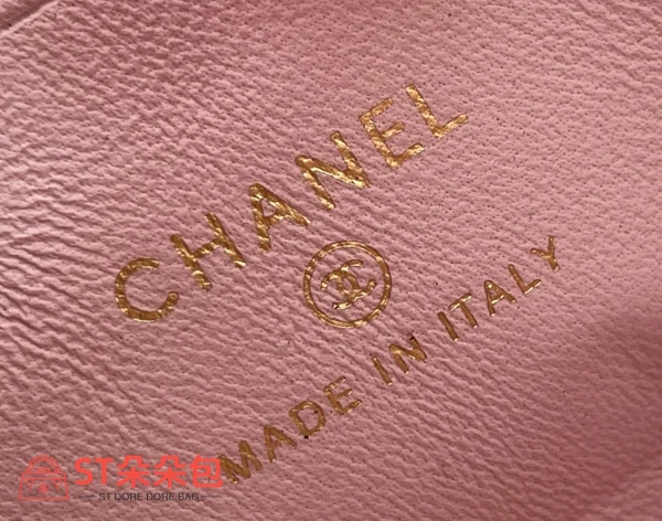 高仿香奈兒/Chanel 25S WOC鏈條包 粉色：圖片 10