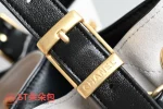 高仿香奈兒/Chanel Deauville Bucket Bag 米白色與黑色拼接：圖片 8