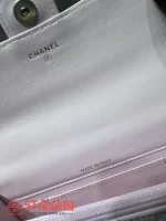 高仿香奈兒/Chanel 經典flap系列Mini Classic Flap帶手柄粉色小包：圖片 10