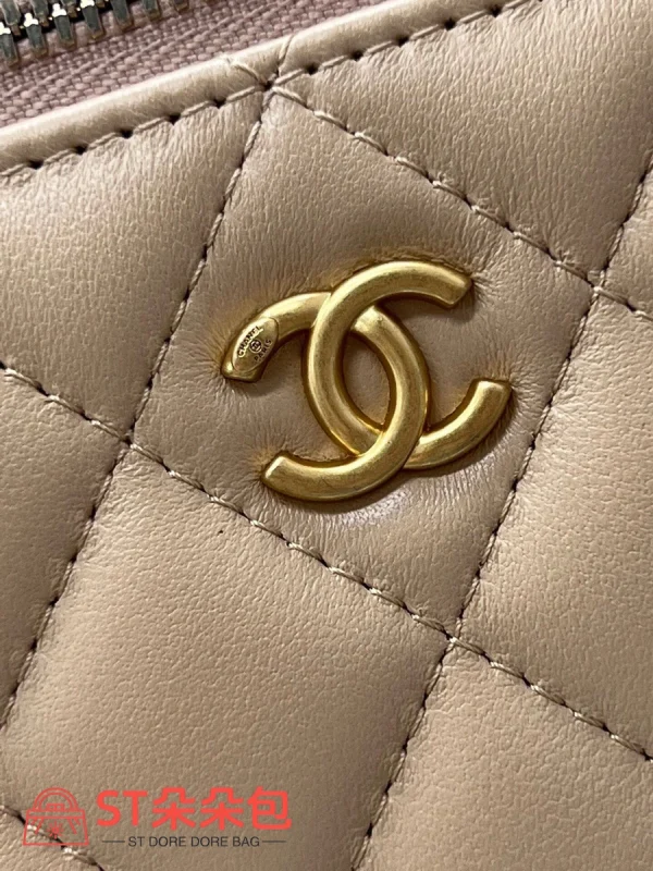 高仿香奈兒/Chanel Camera Case 經典相機包 米色：圖片 6