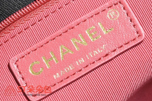 高仿香奈兒/Chanel 經典款菱格紋鏈條Hobo單肩包（黑色）：圖片 9