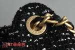 高仿香奈兒/Chanel Deauville 黑色購物袋：圖片 8