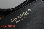 高仿香奈兒/Chanel Deauville 黑色購物袋：圖片 9