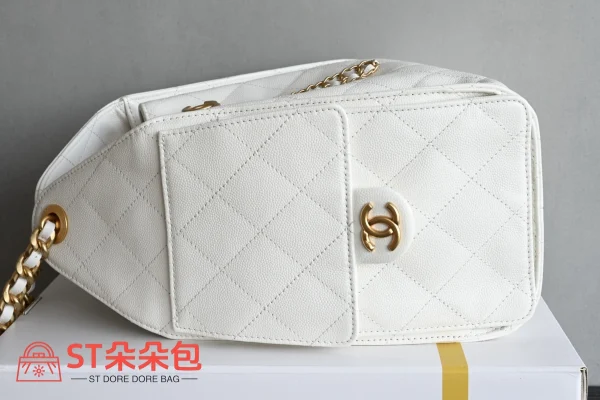 高仿香奈兒/Chanel 25C GST手袋 白色：圖片 4