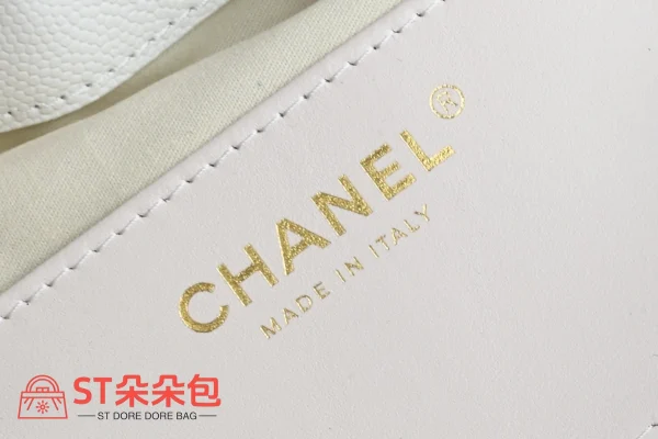 高仿香奈兒/Chanel 25C GST手袋 白色：圖片 9