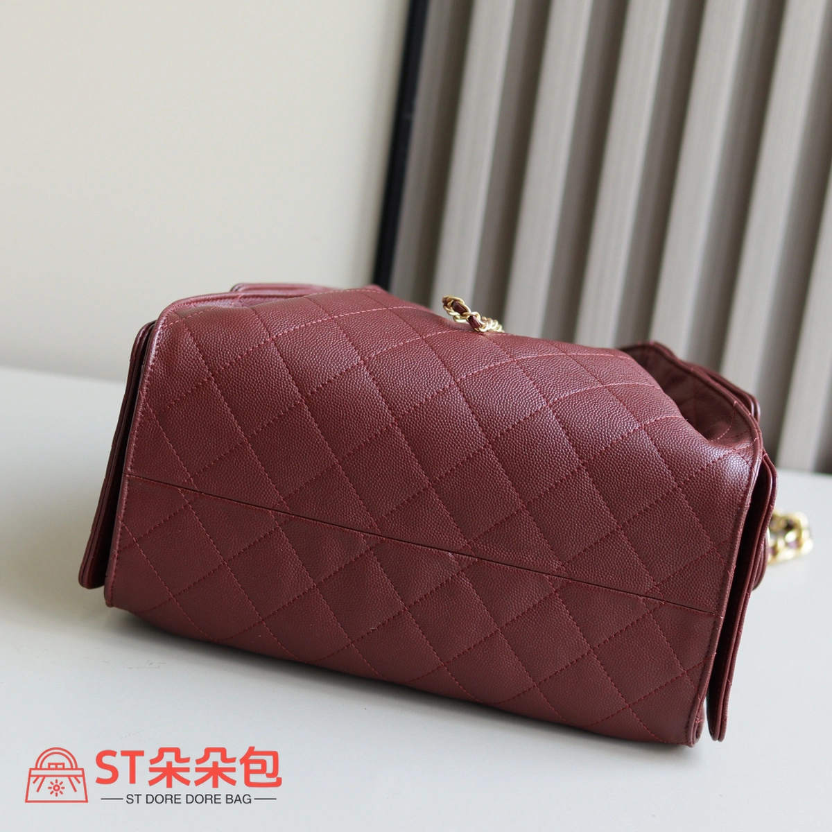 高仿香奈兒/Chanel Hobo黑色小號菱格紋鏈條包 6 高仿香奈兒/Chanel Hobo黑色小號菱格紋鏈條包