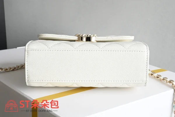 高仿香奈兒/Chanel Classic Flap 經典flap系列 迷你翻蓋鏈條手提單肩包：圖片 4