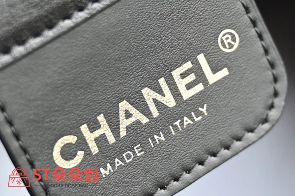 高仿香奈兒/Chanel 經典系列菱格紋單肩托特包黑色：圖片 9