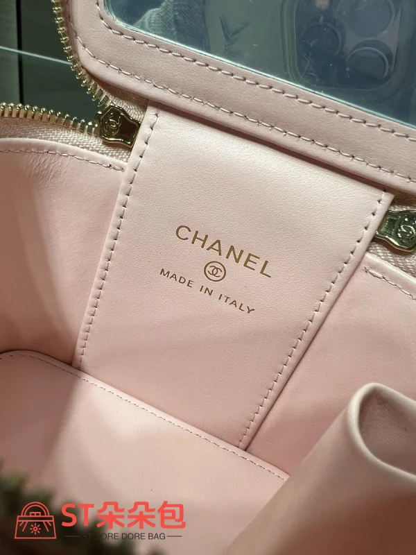 高仿香奈兒/Chanel 25C方盒子包粉紅色經典款：圖片 10